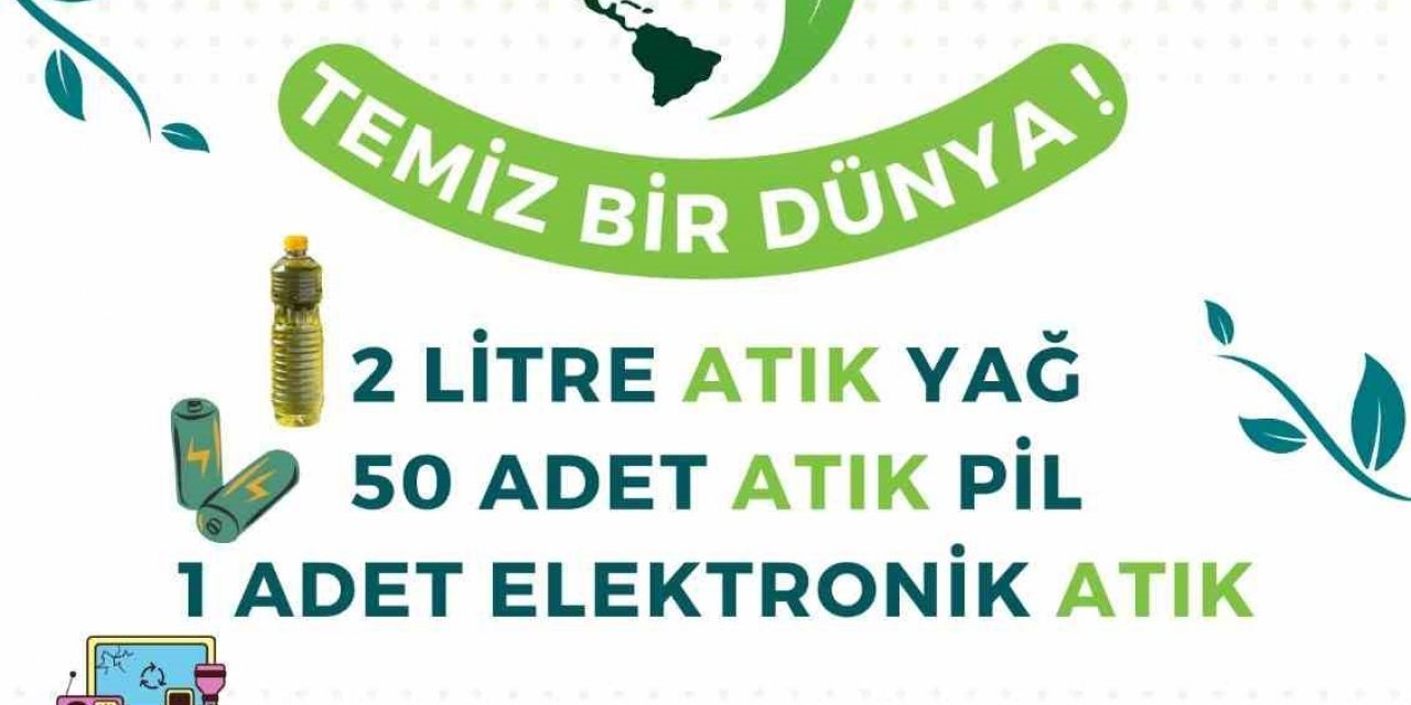 Menteşe Belediyesinden ‘Atığı getir, hediyeyi götür’ kampanyası