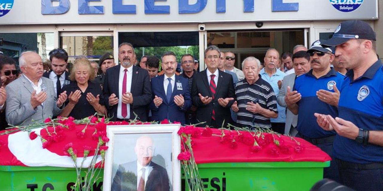 Söke Belediye Başkanı Tuncel gözyaşları ve dualarla son yolculuğuna uğurlandı
