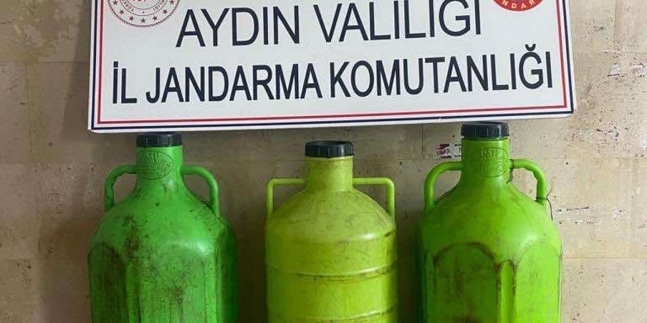 Germencik’te zeytinyağı hırsızı yakalandı