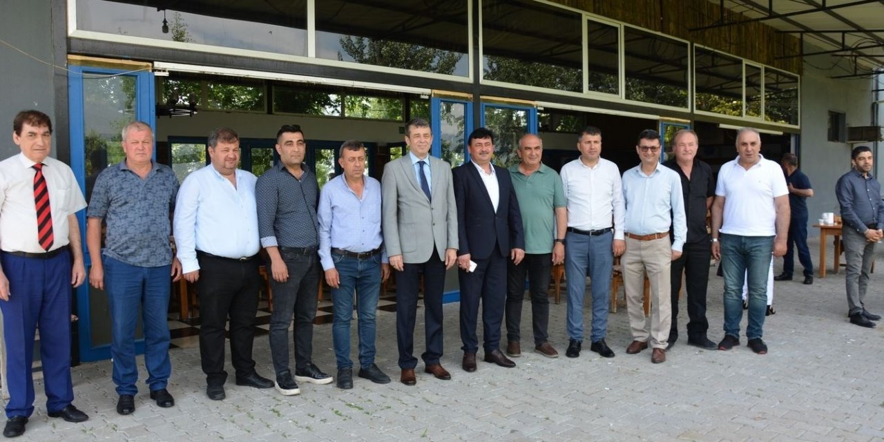 Künkcü, Oda başkanları ile bir araya geldi