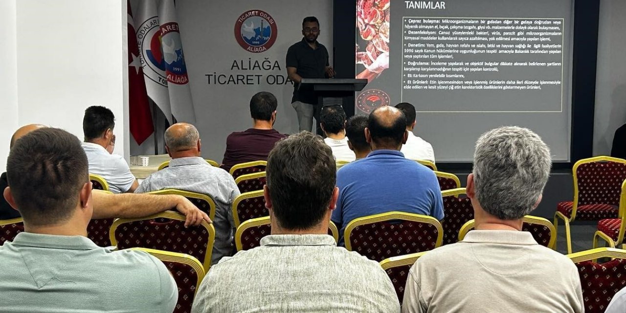 Kurban Bayram öncesi Aliağa’da hijyen eğitimi