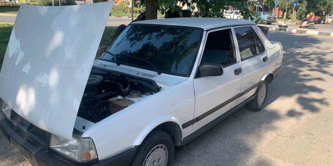 Manisa’da çalınan otomobil İzmir’de bulundu