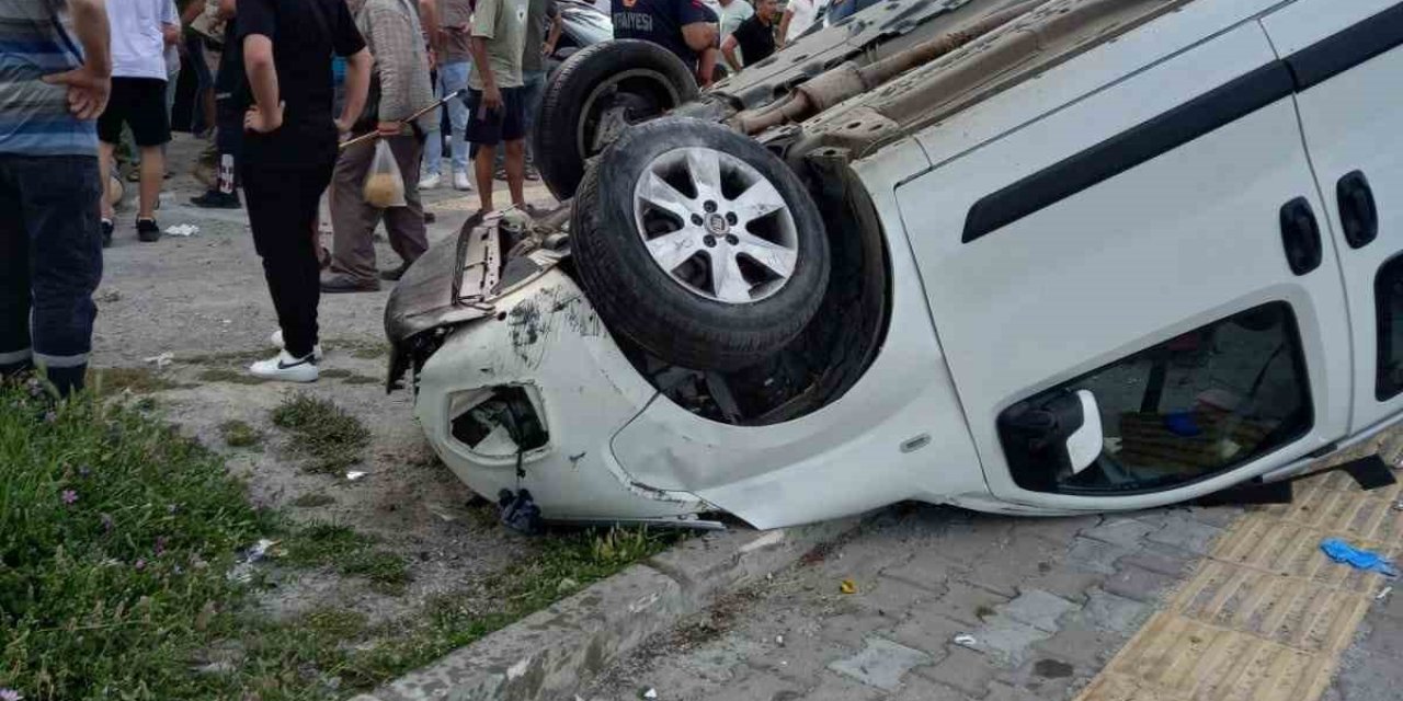 Söke’de trafik kazası: 1’i çocuk 5 yaralı