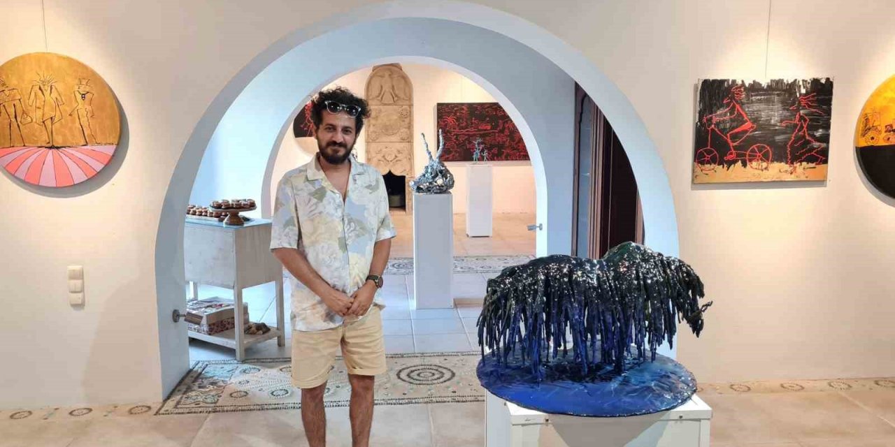 Sanatçı Cingiz’in resim ve heykel sergisi açıldı