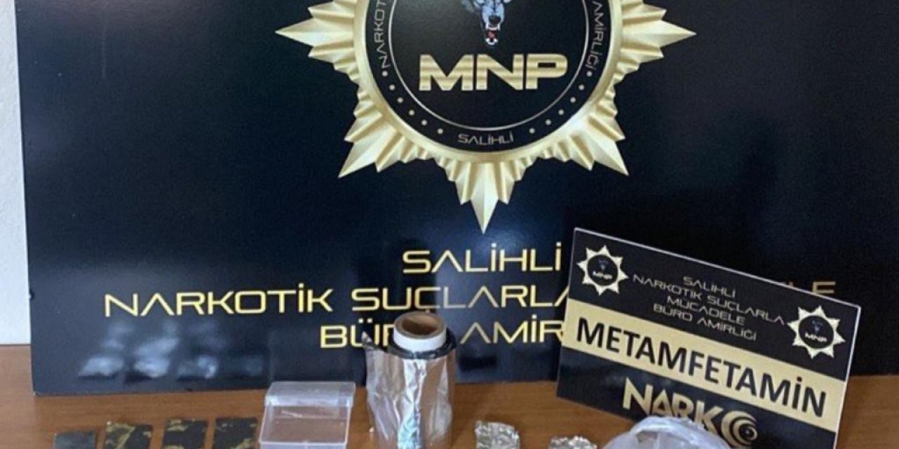 Manisa’da uyuşturucuyla yakalanan şüpheli tutuklandı