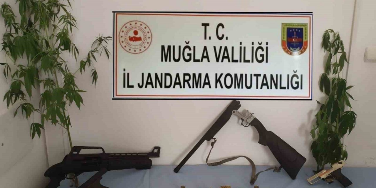 Muğla’da silah ticareti yapan 4 şahıs yakalandı