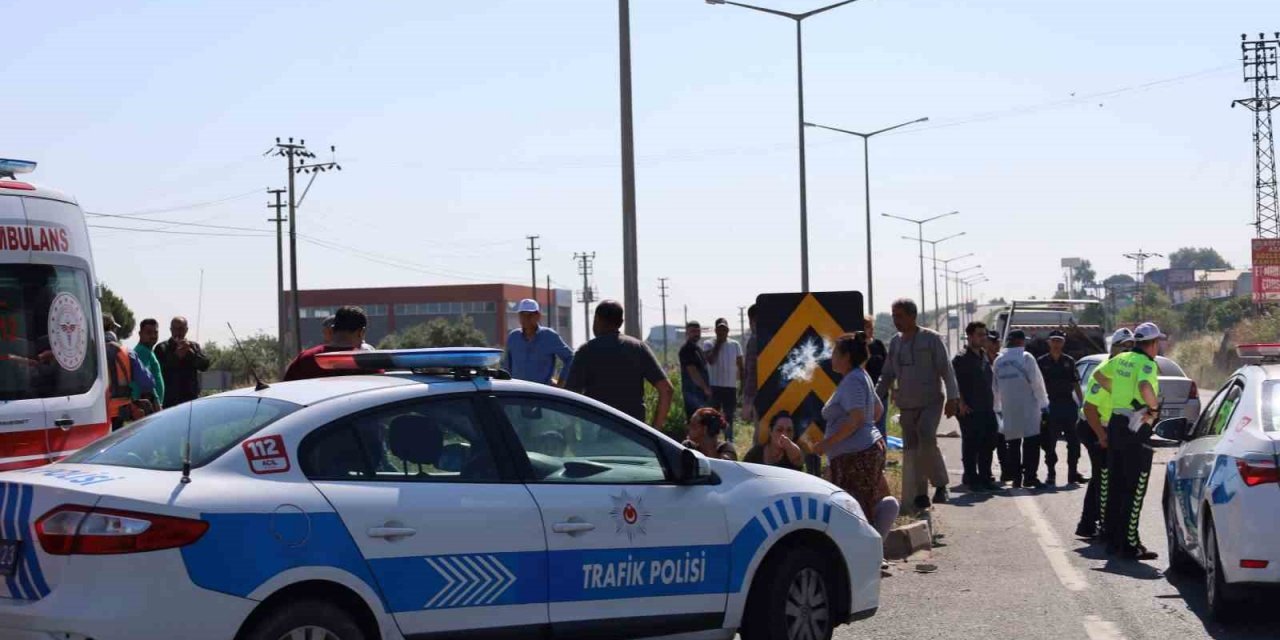 Turgutlu’da feci kaza: Motosiklet sürücüsü öldü