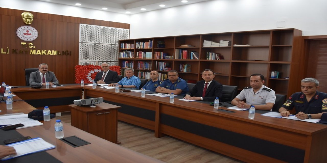 Salihli’de 2023 YKS Koordinasyon Kurulu Toplantısı düzenlendi