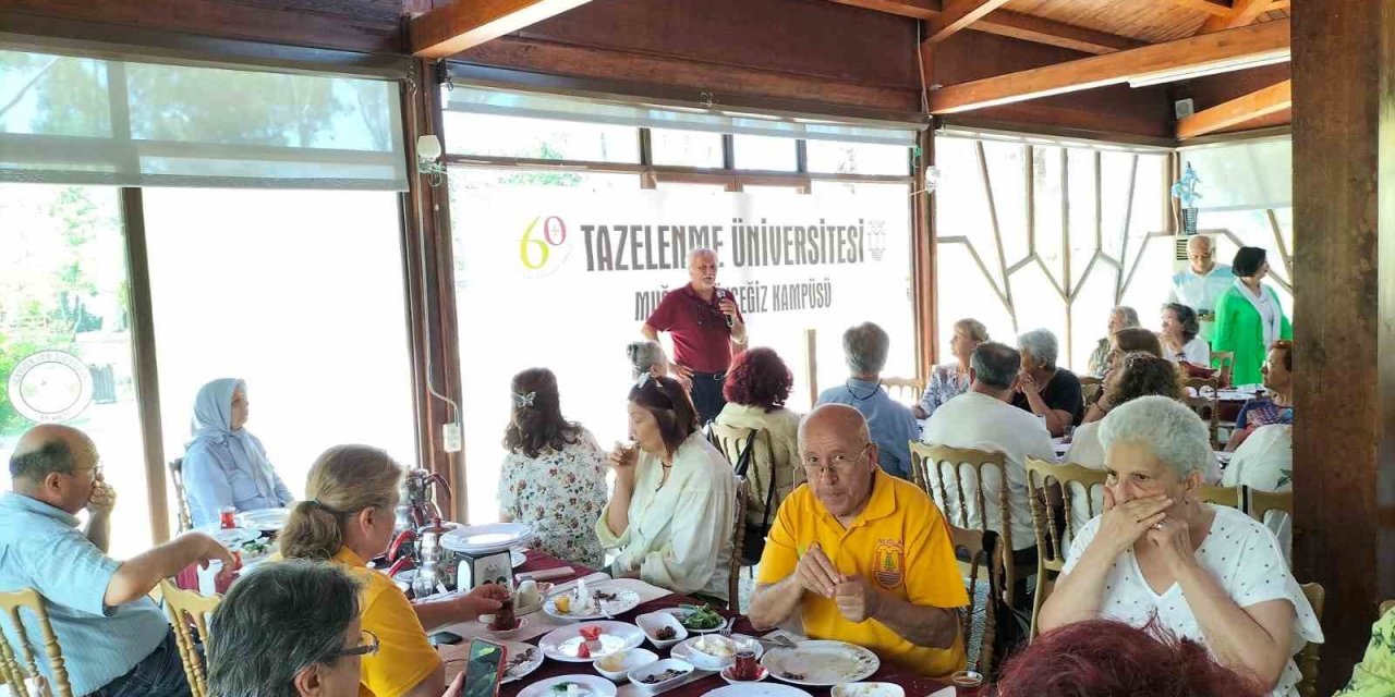 Köyceğiz Tazelenme Üniversitesi kahvaltı etkinliği ile tatile çıktı