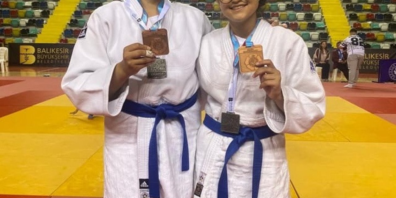 Salihlili milli judocular Kılkış ve Delibay, Balkan Şampiyonası’nda