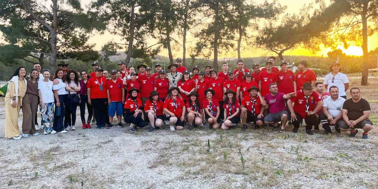‘Engelsiz İzciler’ Asparan’da kamp yaptı