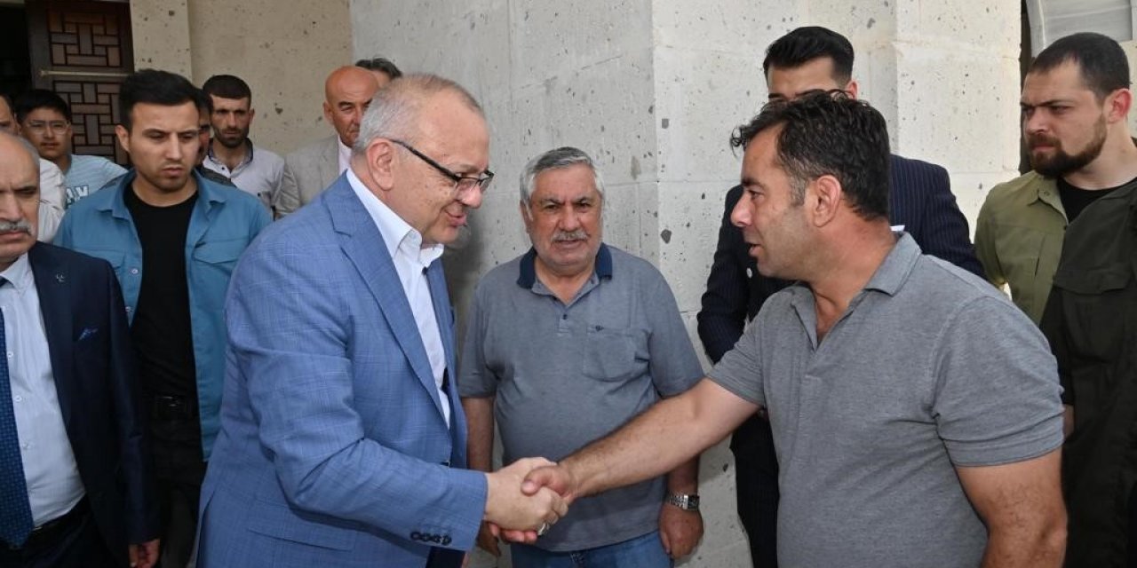 Başkan Ergün Akgedik Mahallesi’ni ziyaret etti