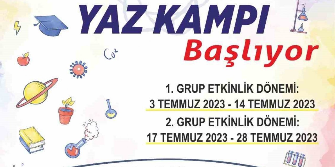 Aydın Büyükşehir Belediyesi Bilim Deney Evi Yaz Kampı başlıyor