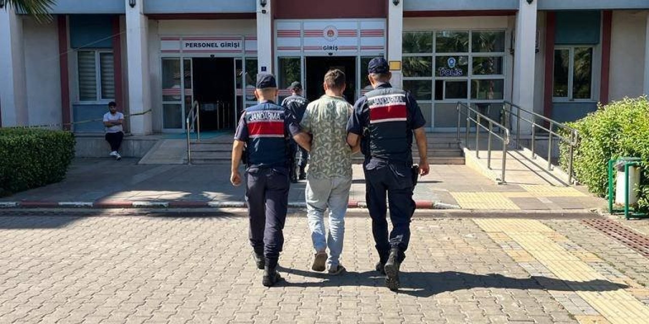 Su motoru hırsızı jandarmadan kaçamadı