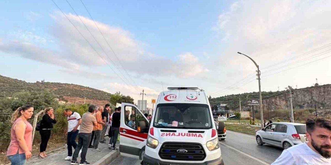 Kuşadası’nda trafik kazası: 1 yaralı