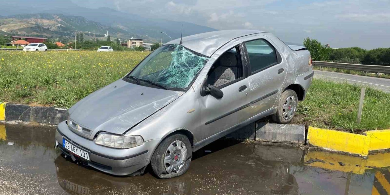 Manisa’da trafik kazası: 4 yaralı