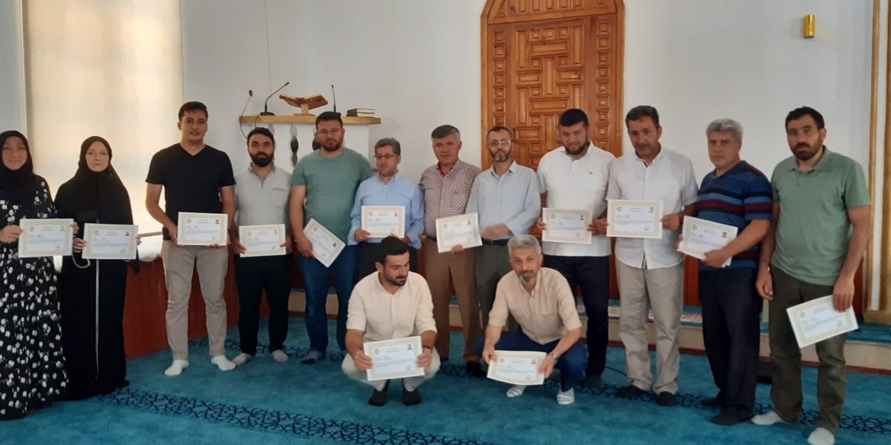 Deprem bölgesinde görev alan Köyceğiz Müftülük personelleri ödüllendirildi