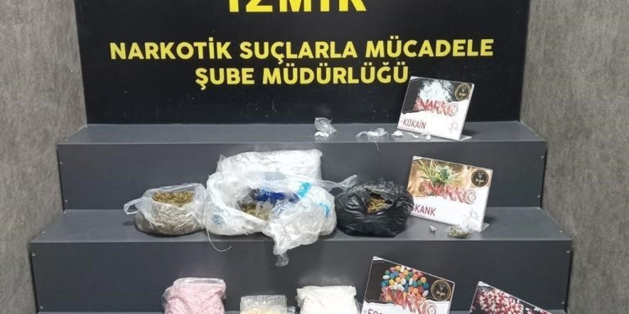 İzmir’de zehir tacirlerine darbe: 2 kişi tutuklandı