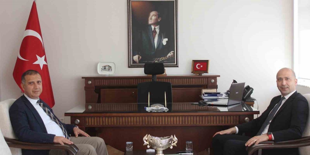 Söke Belediye Başkanı Arıkan, Kaymakam Güney ile bir araya geldi
