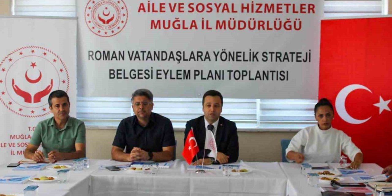 Muğla’da Roman vatandaşlara yeni strateji eylem plan toplantısı gerçekleştirildi