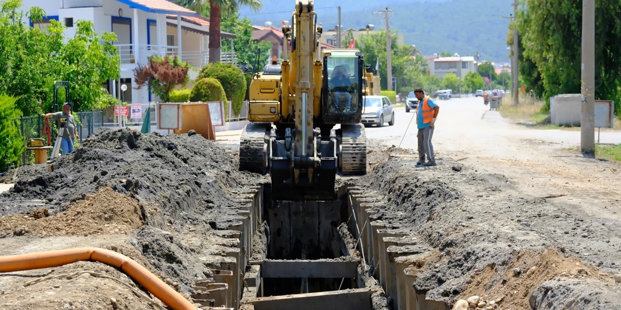 Aydın Büyükşehir Belediyesi altyapı çalışmalarında hız kesmiyor