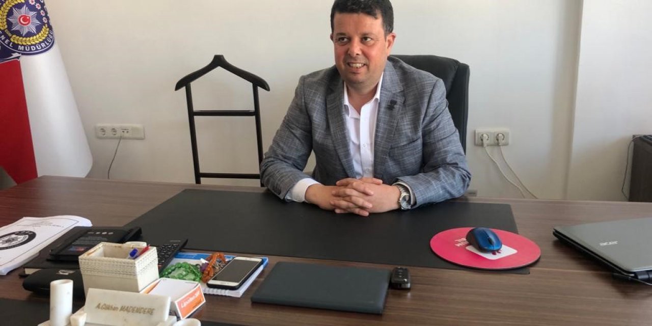 Datça’nın yeni İlçe Emniyet Müdürü Kalendere göreve başladı