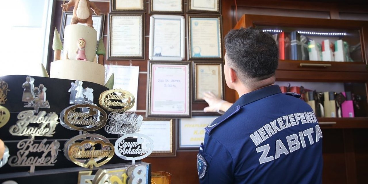 Merkezefendi zabıtasından Kurban Bayramı denetimi