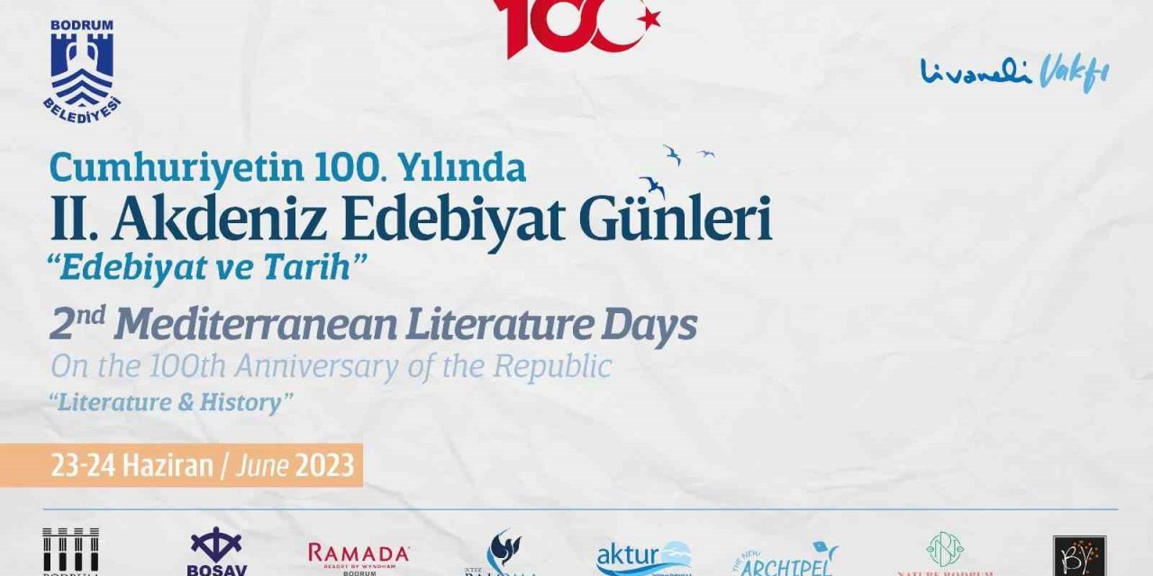 Bodrum’da 2. Akdeniz Edebiyat Günleri düzenleniyor