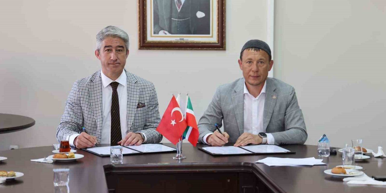 Marmaris kardeş şehri Nijnekamsk ile iş birliği protokolü imzaladı