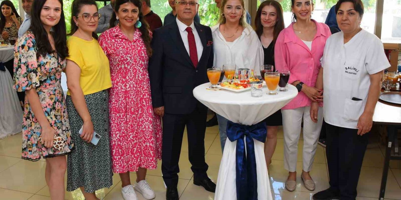 Başkan Kayda, personeli ile bayramlaştı