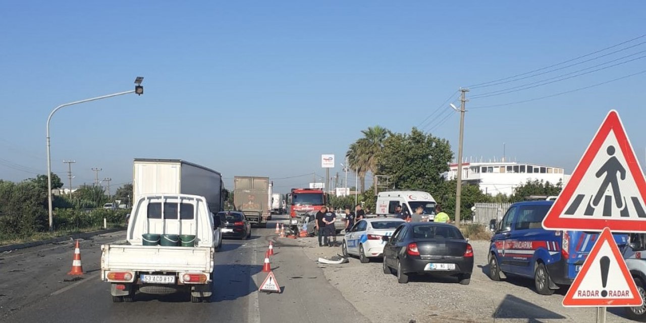 Manisa’da otomobil ile tır çarpıştı: 1 ölü