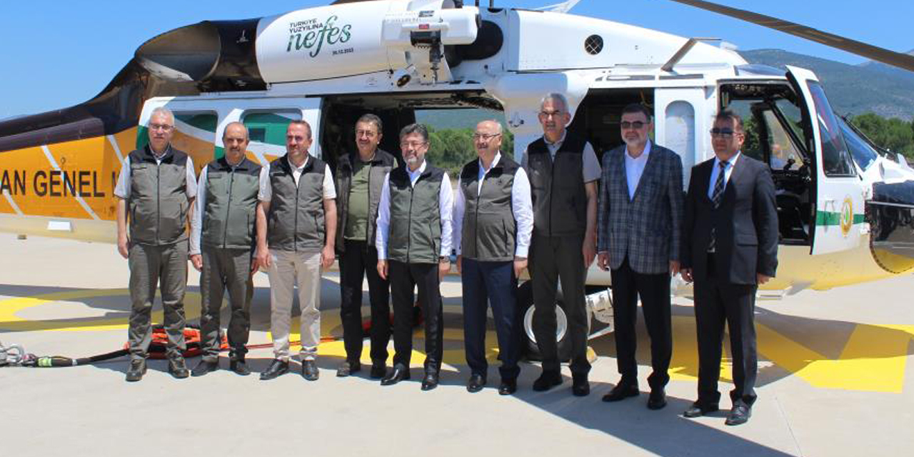 Bakan Yumaklı açıkladı: “Yangına müdahale süresinde hedef, 10 dakika”