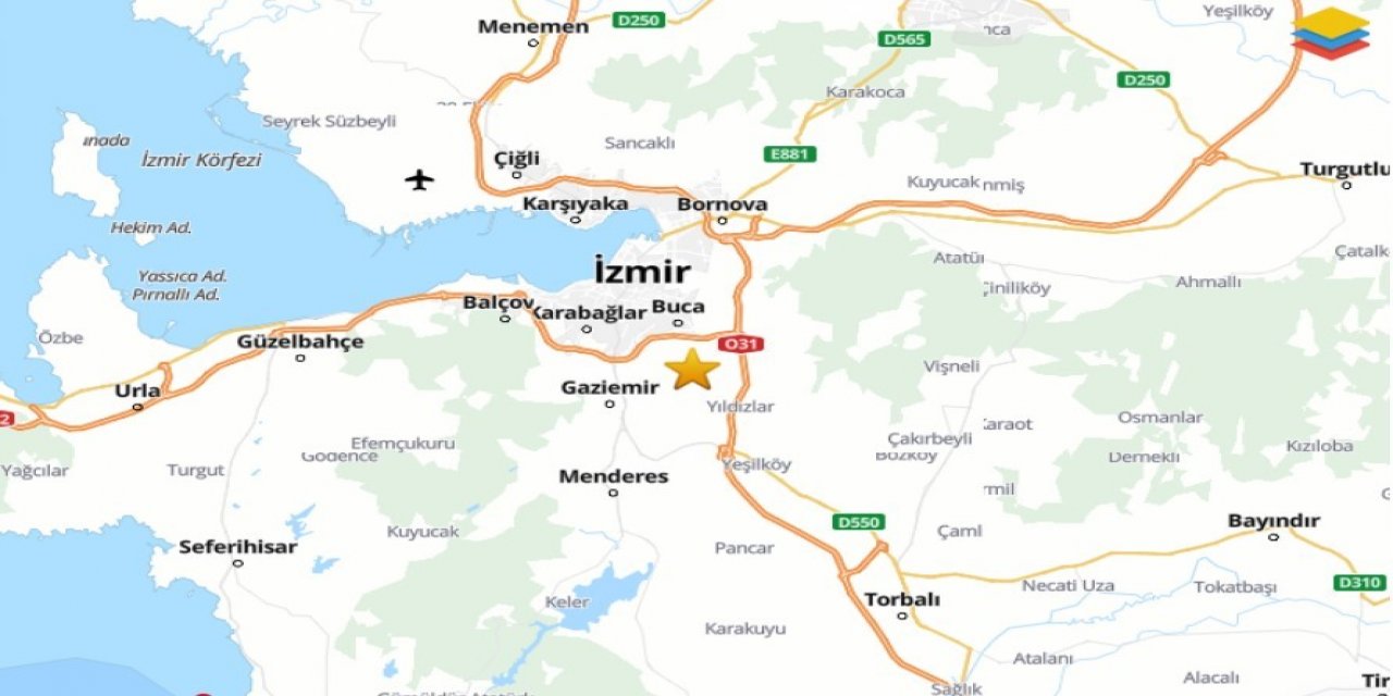 İzmir’de 3,3 büyüklüğünde deprem