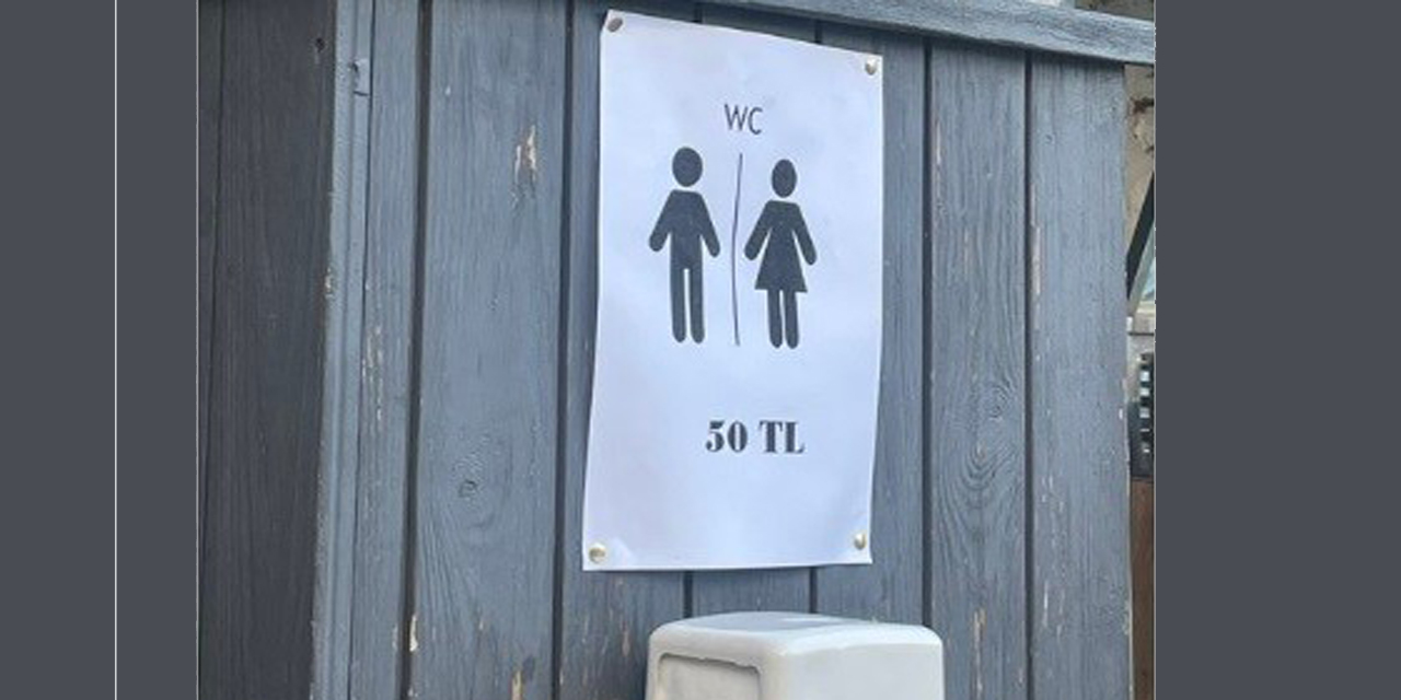Çeşme’deki tuvalet ücreti gündem oldu