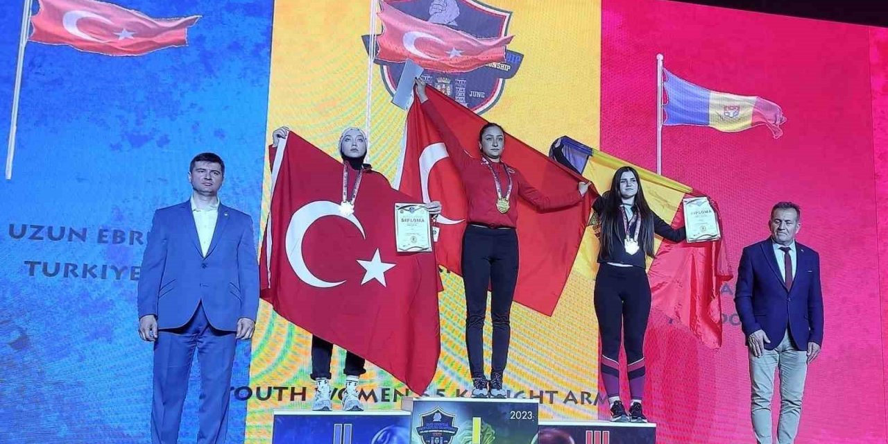 Denizlili Sümeyra, Avrupa’nın bileğini büktü