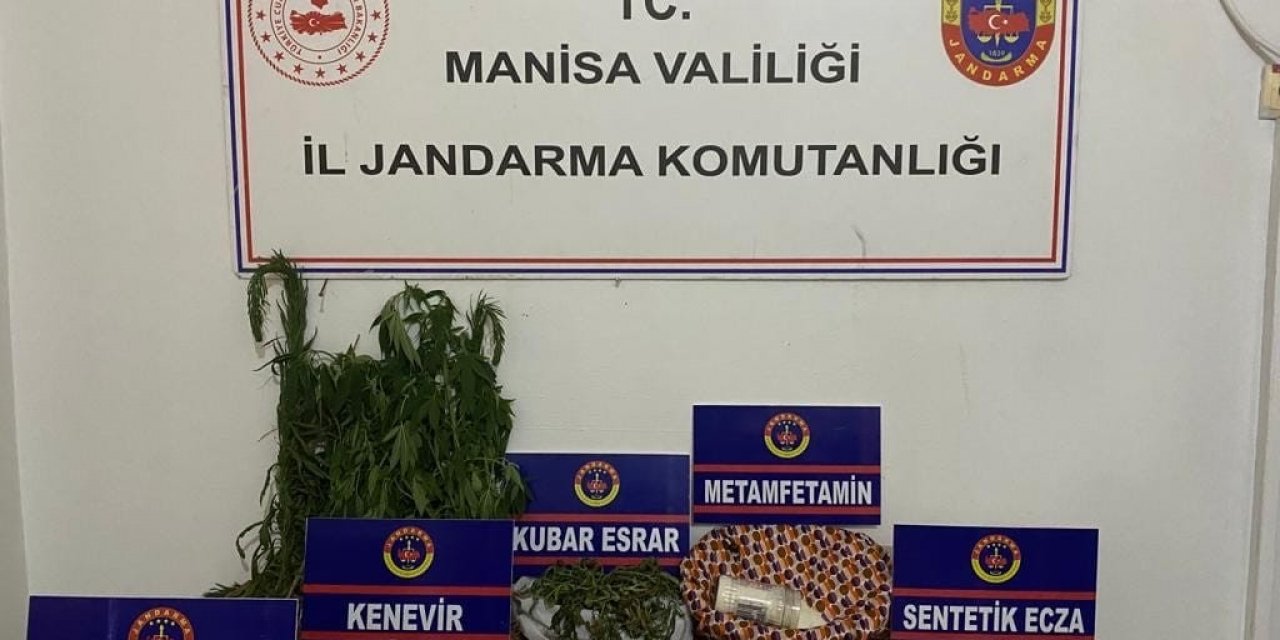 Evinde uyuşturucu yakalanan şüpheli gözaltına alındı