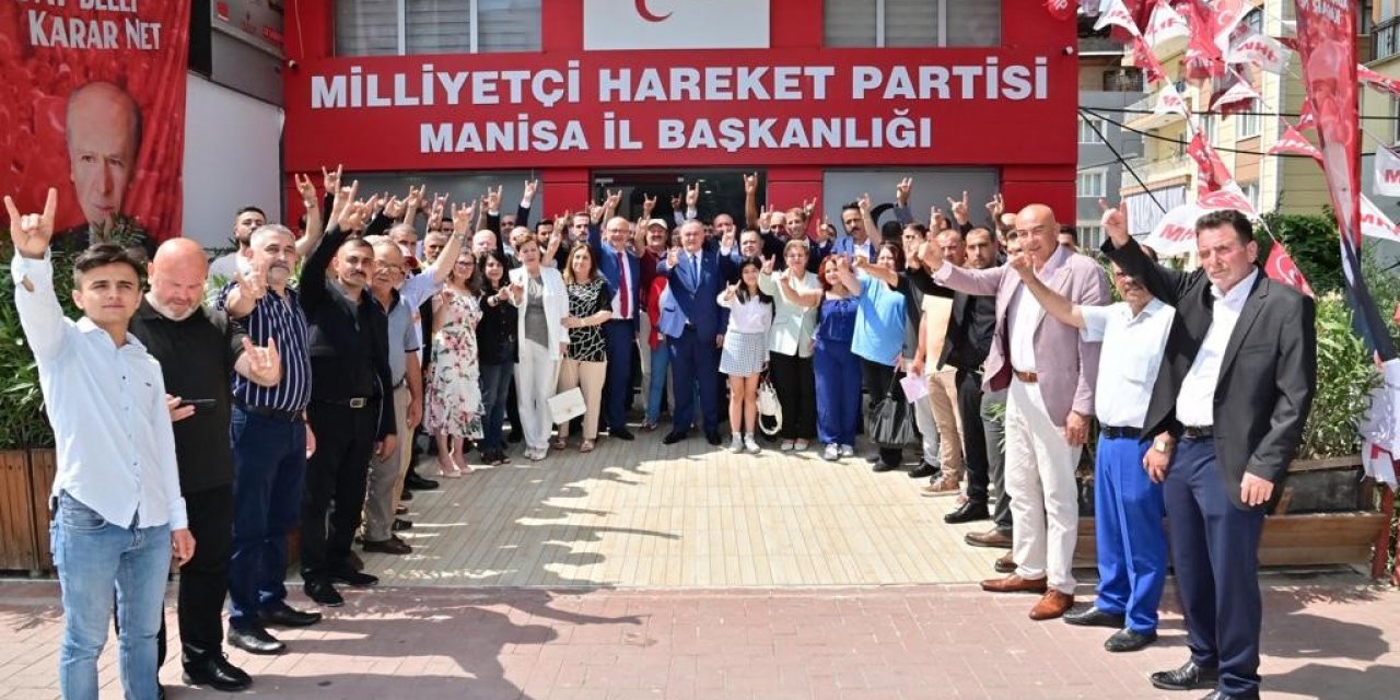 Başkan Ergün, MHP İl Teşkilatı ile bayramlaştı