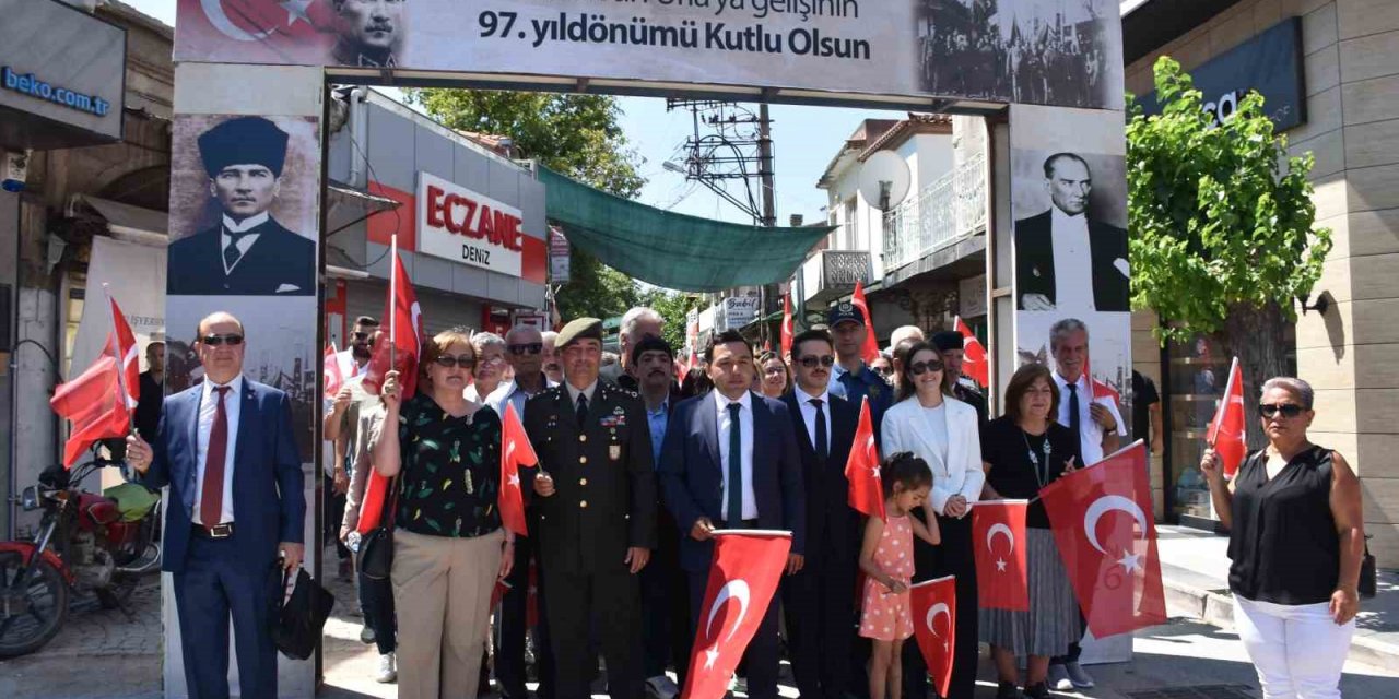 Atatürk’ün Urla’ya gelişinin 97. yılı coşkuyla kutlandı