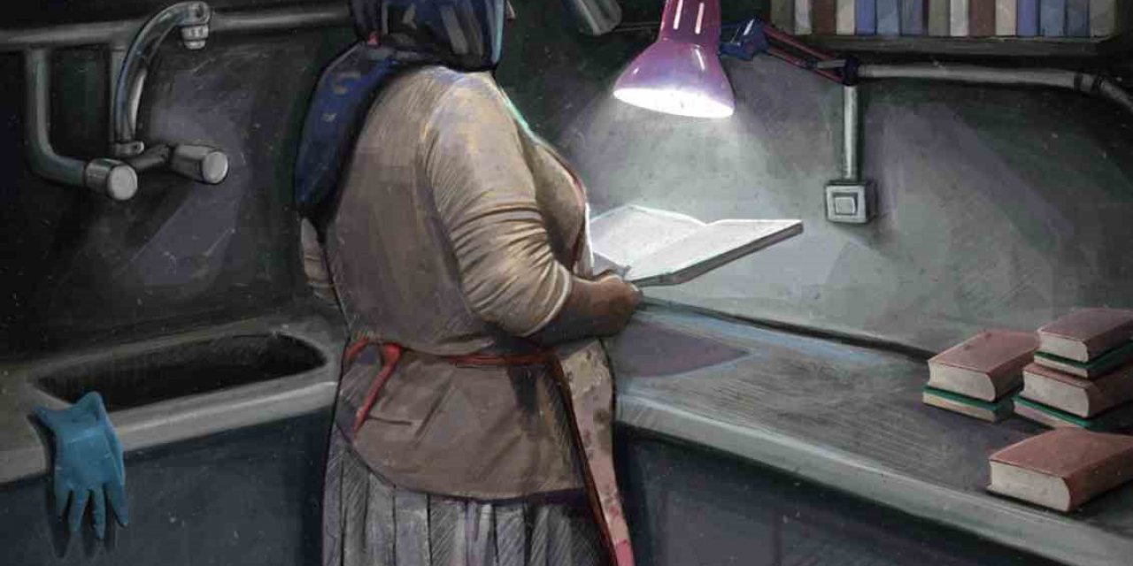 Eğitim konulu karikatür yarışmasının ödülleri veriliyor