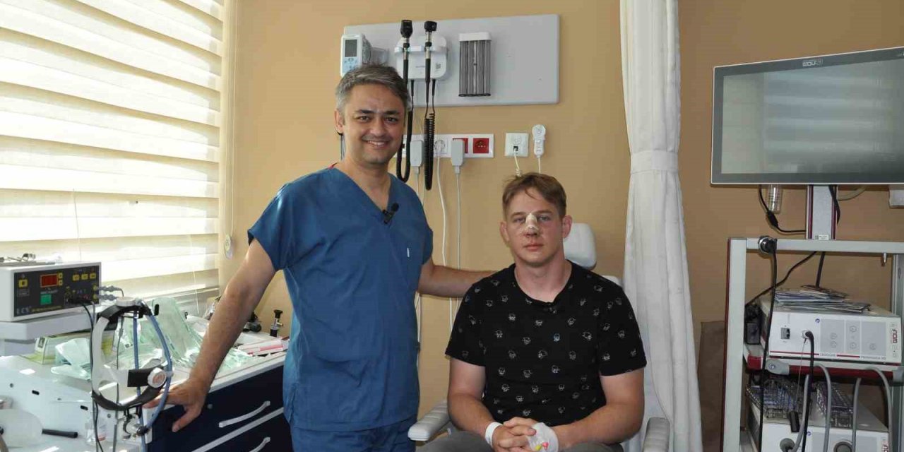 Ukraynalı hasta Manisa Şehir Hastanesini tercih etti