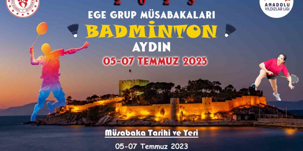 Badminton Analig Ege Grup müsabakaları Aydın’da başlıyor