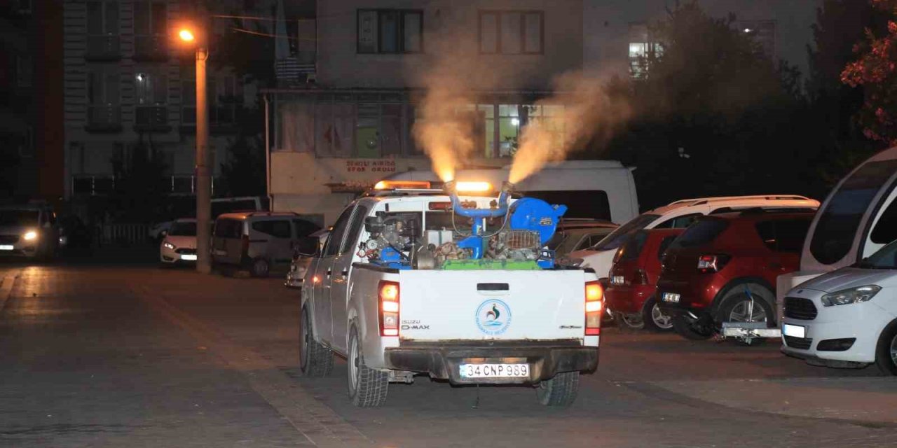 Pamukkale Belediyesinde ilaçlama seferberliği sürüyor