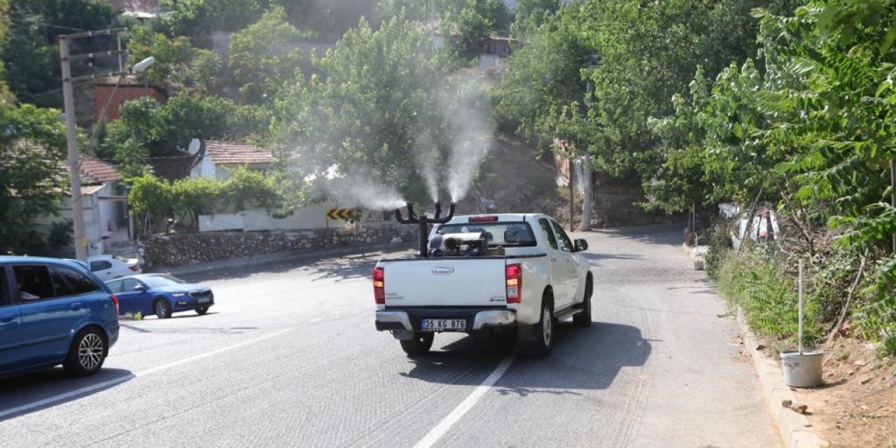 Bayraklı’da ilaçlama seferberliği