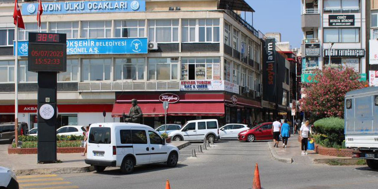 Aydın’da termometreler 38’i gösterdi