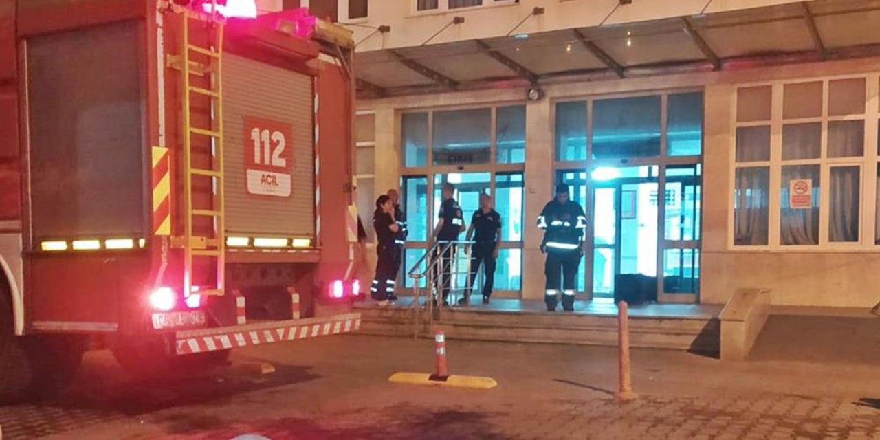 ADÜ Hastanesi’nde yangın paniği