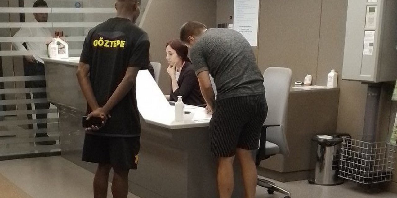 Ibrahima Sory Diallo, Göztepe için sağlık kontrolünde