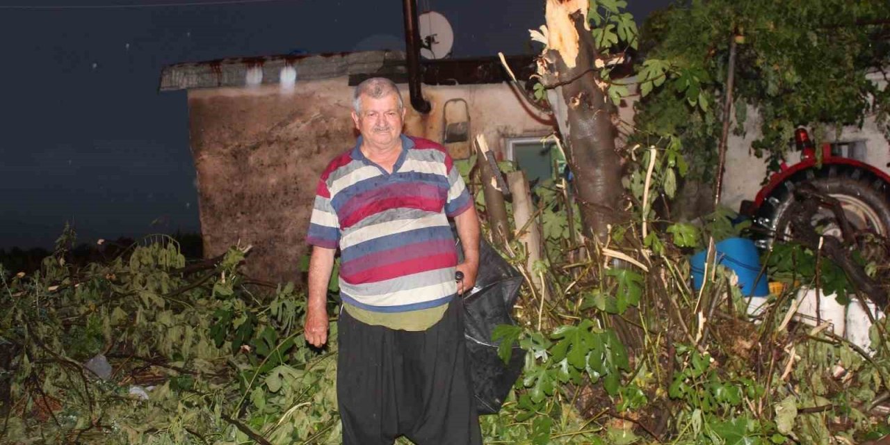 Manisa’da şiddetli yağış hayatı olumsuz etkiledi