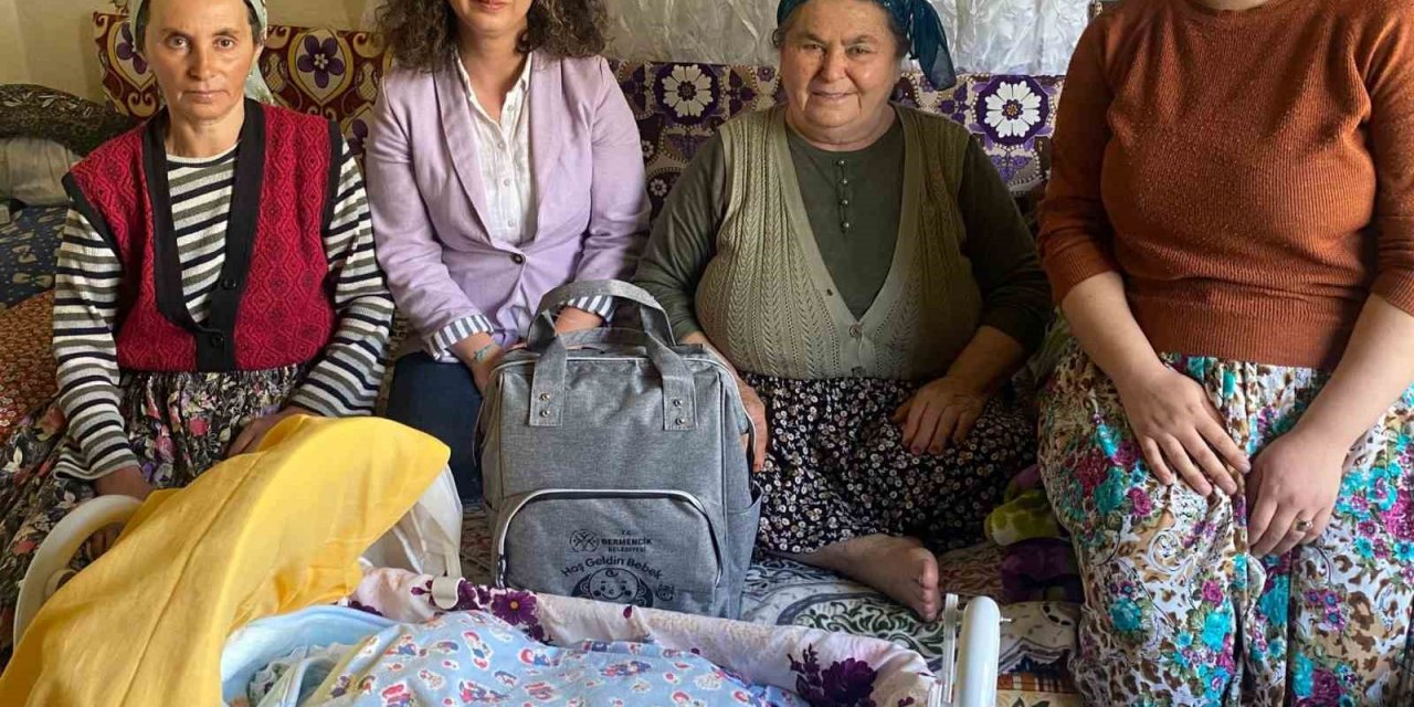 Germencik’te ’Hoş geldin bebek’ projesi sürüyor