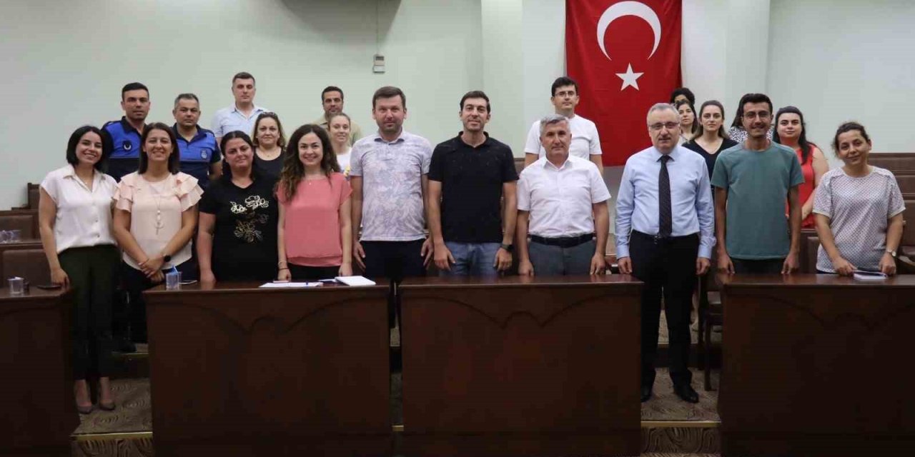 Nazilli Belediyesi personeli hizmet içi eğitimlerle kendini geliştiriyor