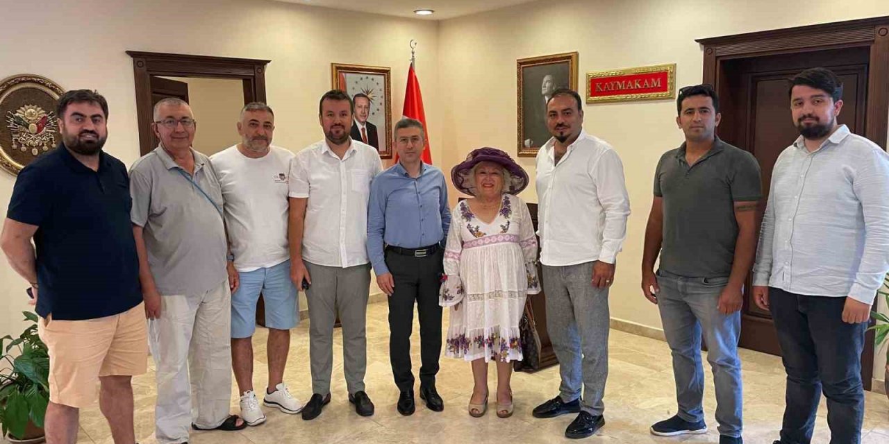 Bodrum Gazeteciler Cemiyeti’nden Bodrum protokolüne ziyaret